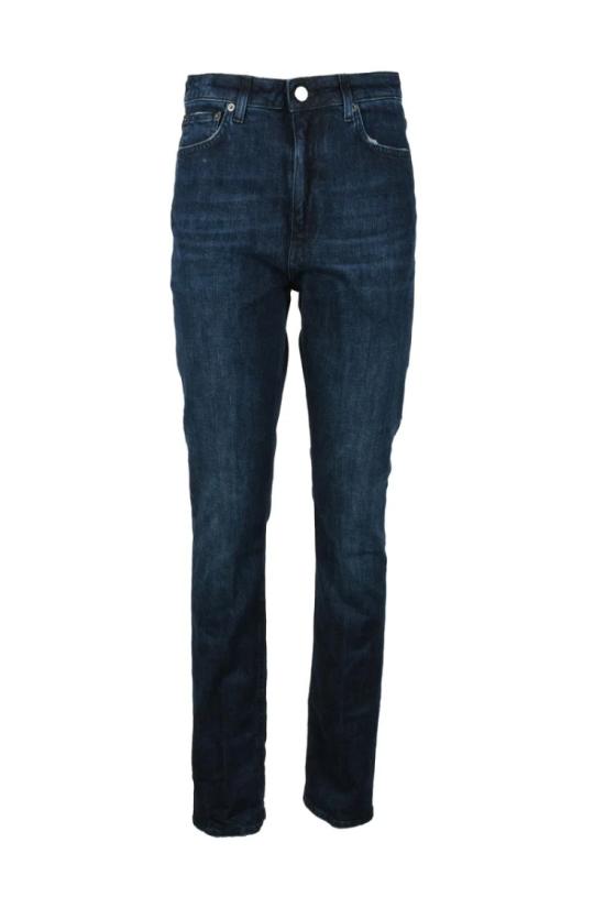  돈답 데님 스키니핏 청바지 - 블루