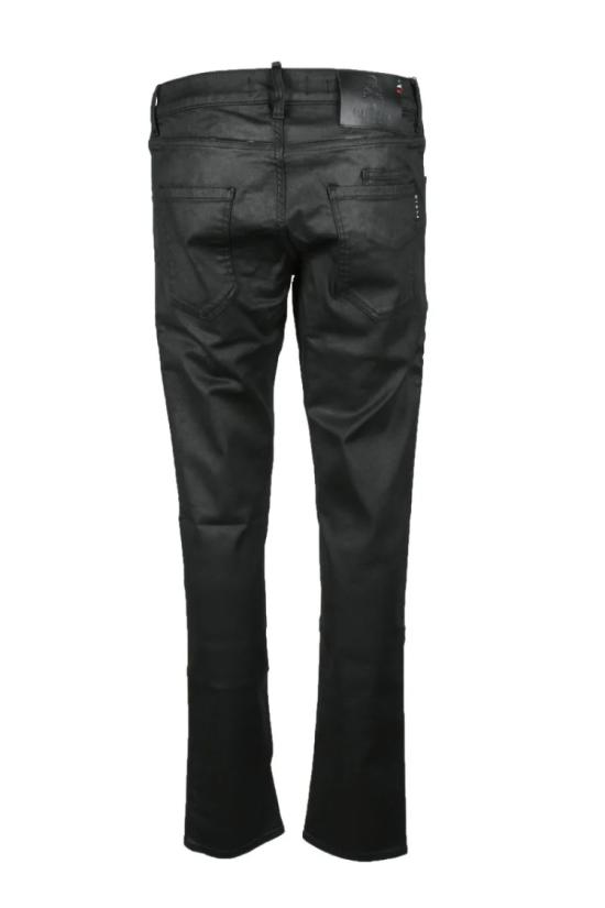 필립 플레인 데님 팬츠 슬림핏 청바지 - 블랙 - PHILIPP PLEIN
