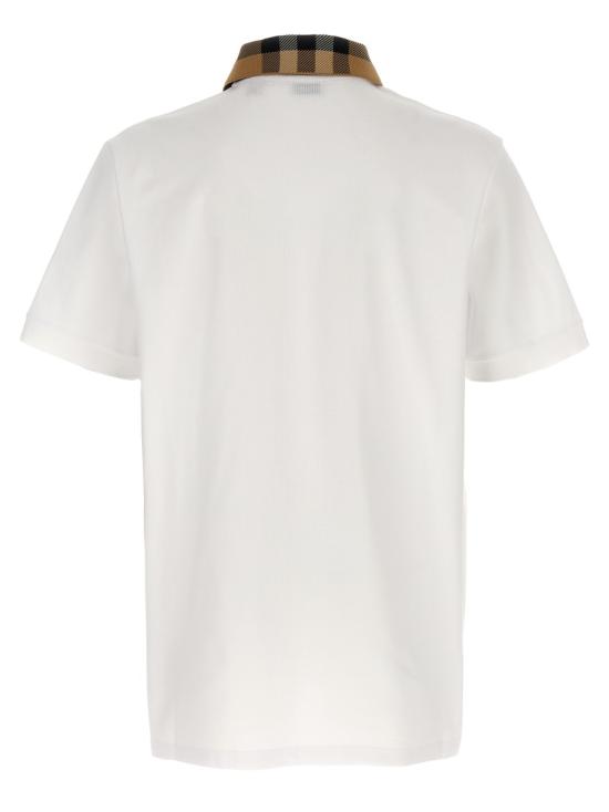 26SS 버버리 코튼 폴로 셔츠 8071621WHITE White - BURBERRY