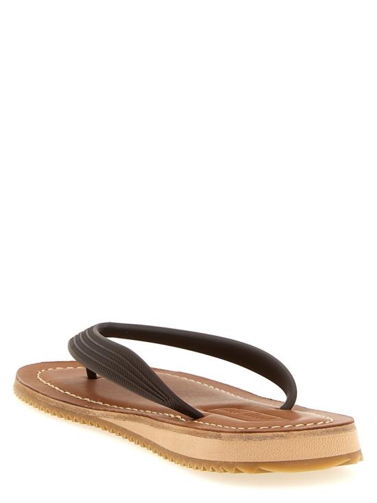 26SS 미우미우 스트랩 샌들 5Y638EF0053ZMWF0003 Brown - MIU MIU