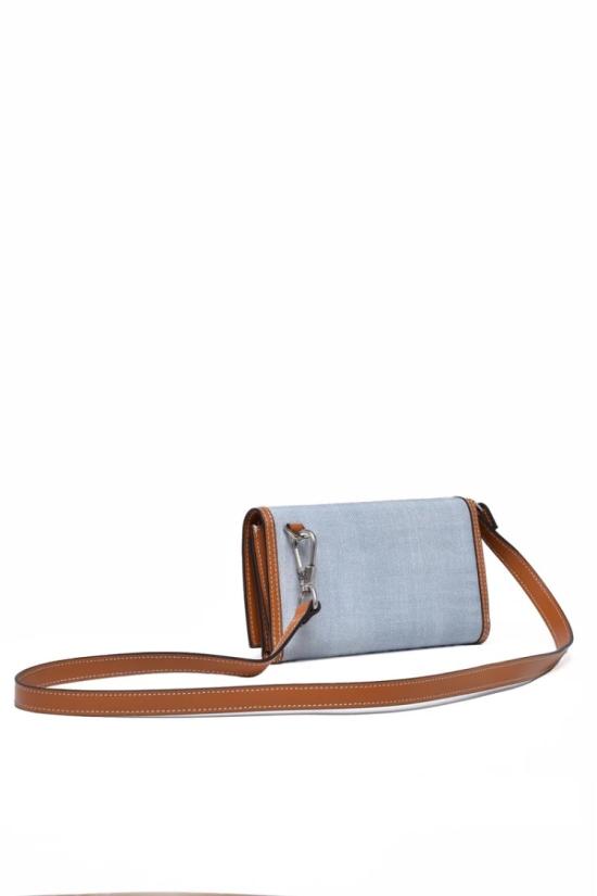 25SS 에르마노 설비노 지갑 스트랩이 달린  - 연한 파란색 - ERMANNO SCERVINO