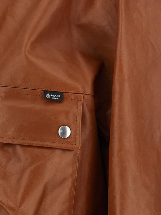 26SS 프라다 자켓 56A242SOOO180OF0134 Brown - PRADA