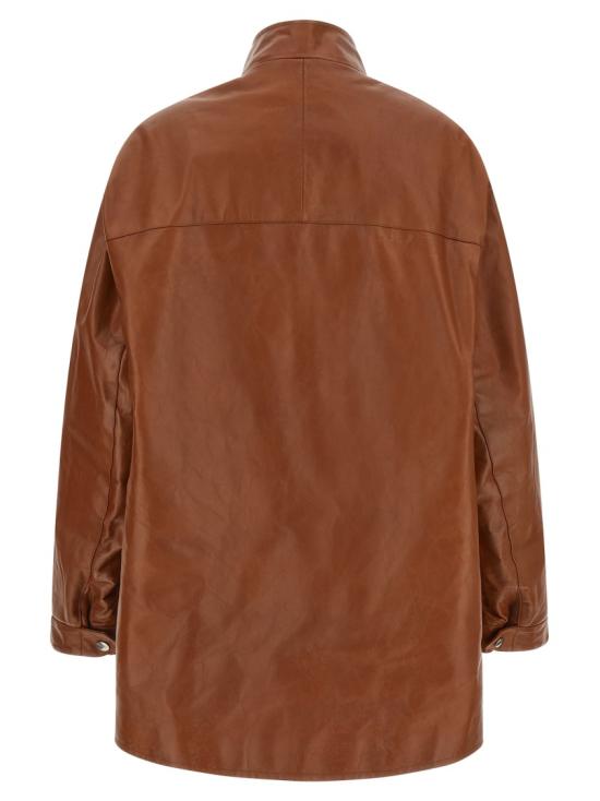 26SS 프라다 자켓 56A242SOOO180OF0134 Brown - PRADA