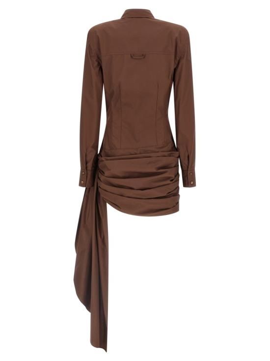 26SS 쥬세페 디 모라비토 숏 원피스 06PSDR7021630230 Brown - GIUSEPPE DI MORABITO