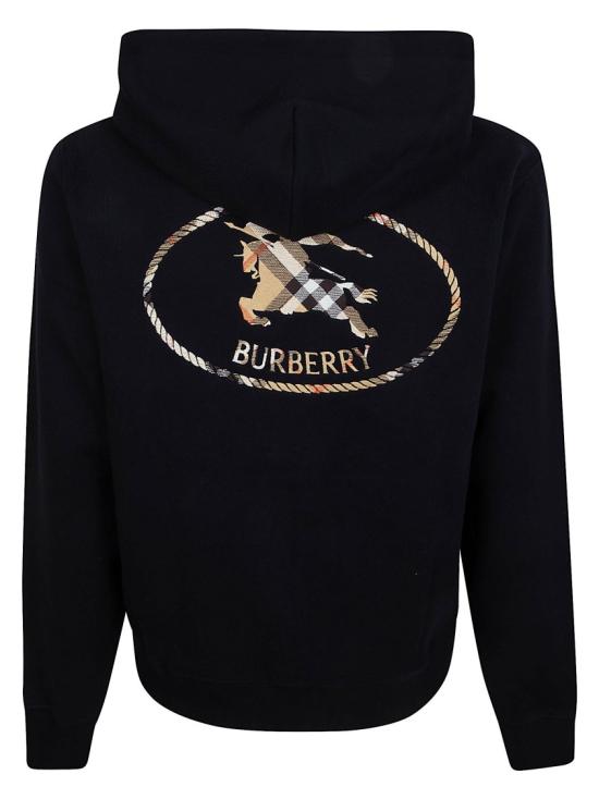 26SS 버버리 후드 티셔츠 8126449 A1189 Black - BURBERRY