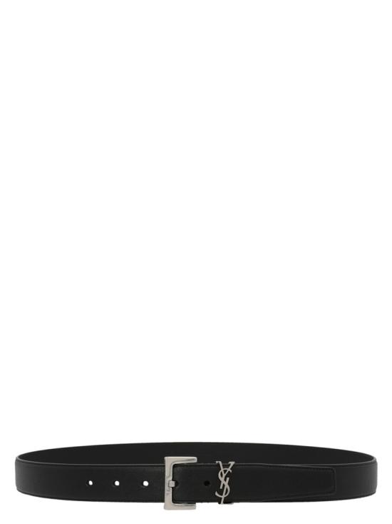 26SS 생로랑 모노그램 벨트 634440BRM0E1000 Black