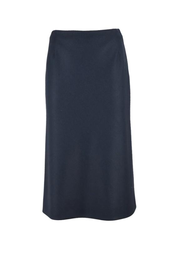  마르지엘라 롱 스커트 플레어 미디  - 블루