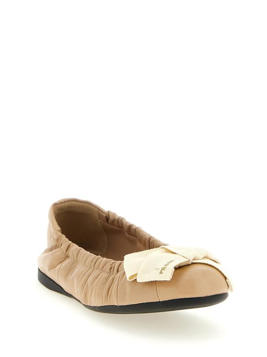 26SS 프라다 플랫 슈즈 1F322OF005ZJBF0036 Brown - PRADA