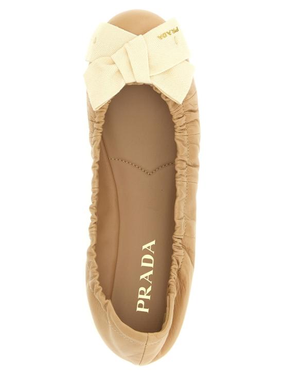 26SS 프라다 플랫 슈즈 1F322OF005ZJBF0036 Brown - PRADA