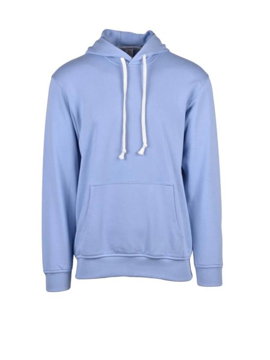 25SS 꼼데가르송 탑 후드티 - 연한 파란색