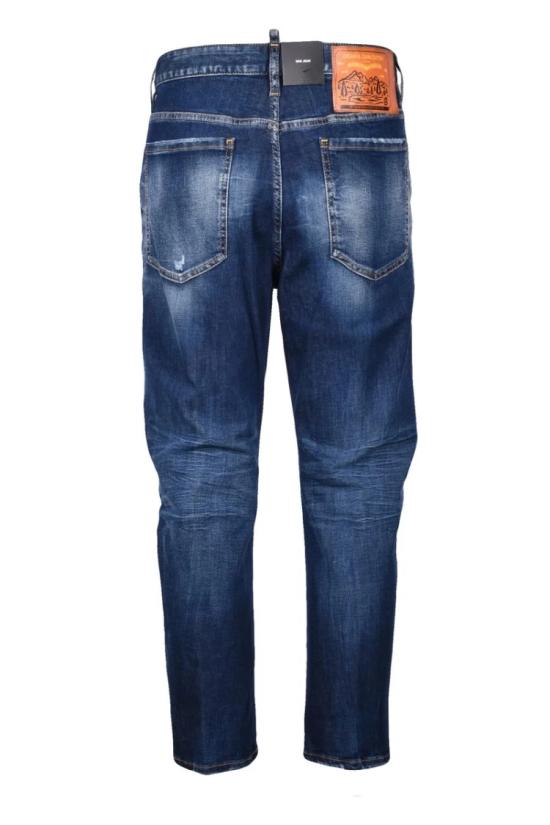 25SS 디스퀘어드2 데님 브로 스트레치 진 - 블루 - DSQUARED2