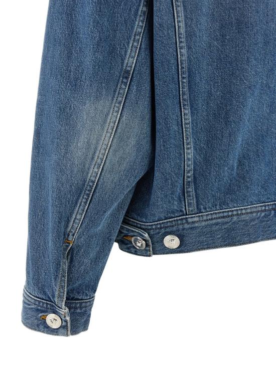 26SS 베르사체 데님 자켓 10226941A167511D800 Grey - VERSACE