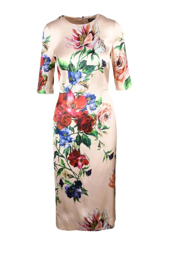 25SS 돌체앤가바나 롱 원피스 롱 시스 드레스 - 멀티컬러