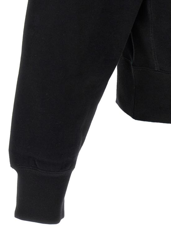 26FW 생로랑 CASSANDRE, 캐산드르 크루넥 스웨트셔츠 820127Y36SW1000 Black - SAINT LAURENT