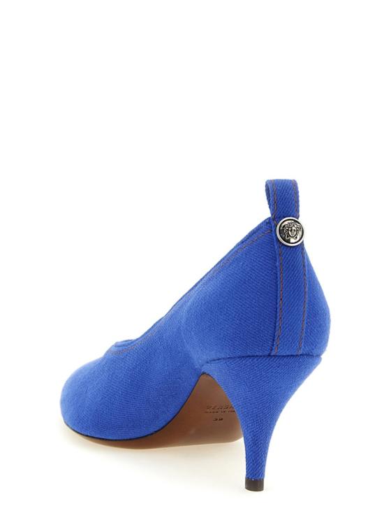 26SS 베르사체 힐/펌프스 10244391A177101DB1K Blue - VERSACE