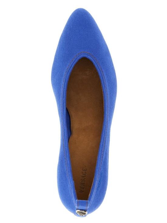 26SS 베르사체 힐/펌프스 10244391A177101DB1K Blue - VERSACE