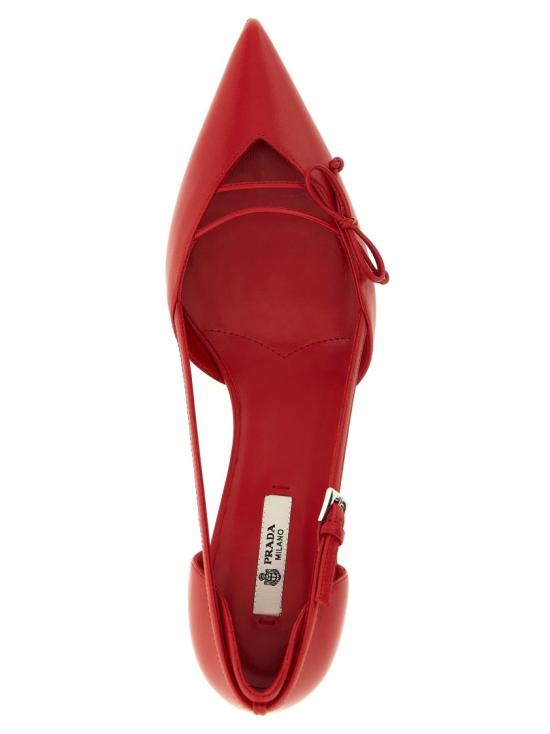 26SS 프라다 힐/펌프스 1I442OFB045011F0011 Red - PRADA