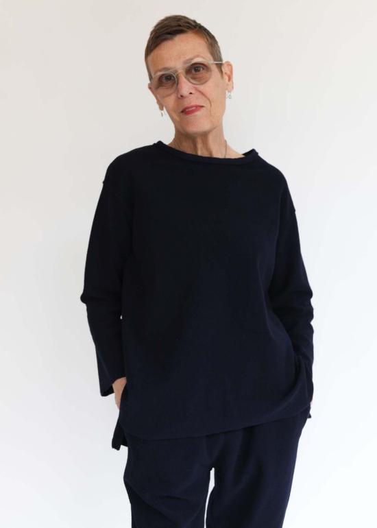  일레븐 스티치 긴팔 티셔츠 비치 티