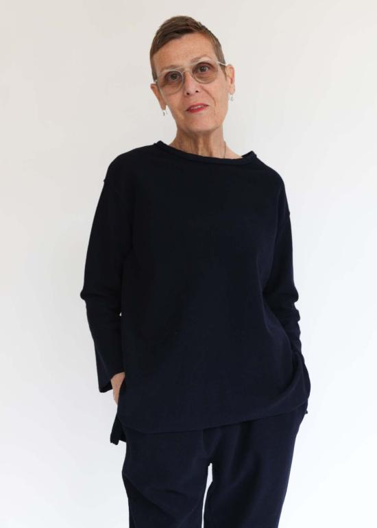  일레븐 스티치 긴팔 티셔츠 비치 티 - ELEVEN STITCH