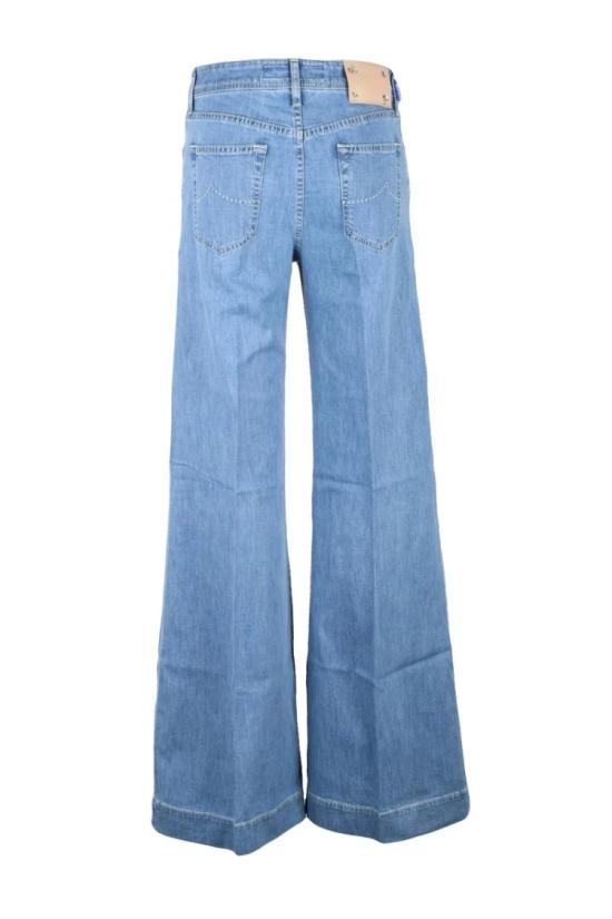  야콥코헨 데님 팔라초 진 - 라이트 블루 - JACOB COHËN