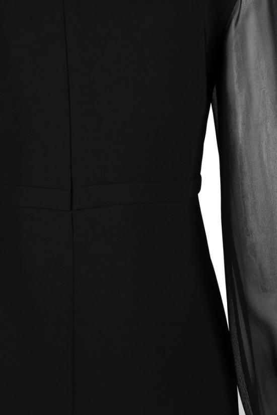 25SS 막스마라 미디 원피스 리트모 플레어 드레스 - 블랙 - MAX MARA