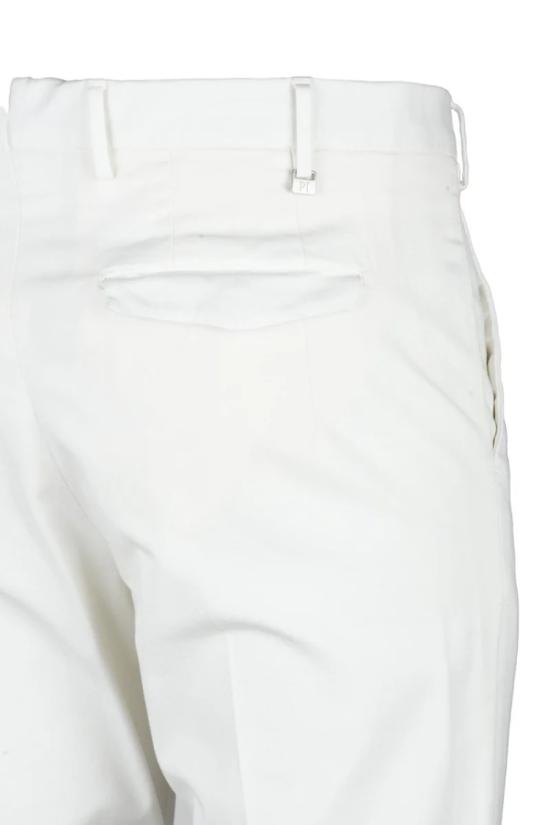 25SS 피티토리노 팬츠 신축성 있는 바지 - 흰색 - PT TORINO