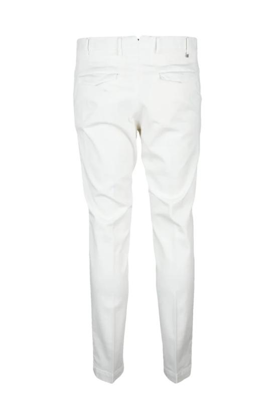 25SS 피티토리노 팬츠 신축성 있는 바지 - 흰색 - PT TORINO