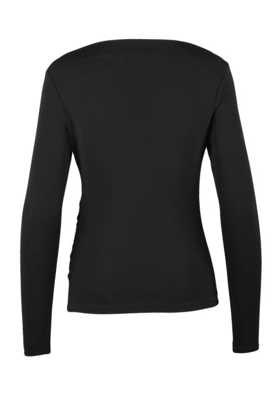 25SS 막스마라 긴팔 티셔츠 라이크라  - 블랙 - MAX MARA