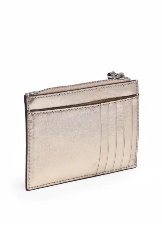 25SS 토리버치 지갑 가죽 카드  - 골드 - TORY BURCH