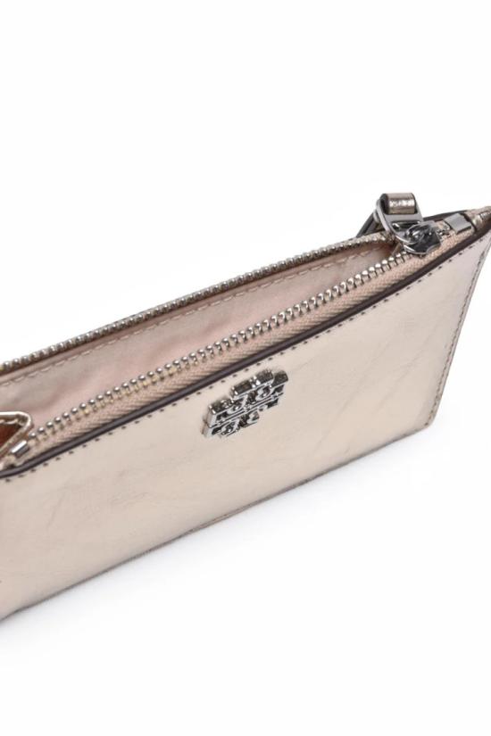 25SS 토리버치 지갑 가죽 카드  - 골드 - TORY BURCH