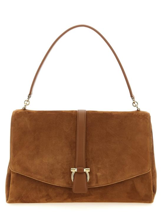 26SS 살바토레 페라가모 숄더백 791187NATURALERST Brown