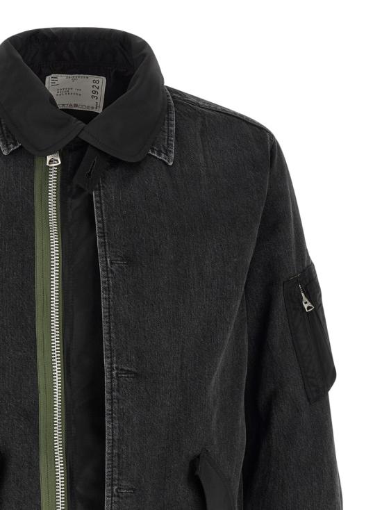 26SS 사카이 데님 2603928M001 Black - SACAI