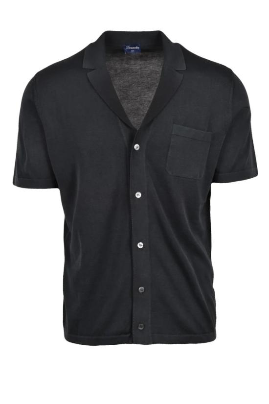 25SS 드루모어 반팔 셔츠 니트  - 회색