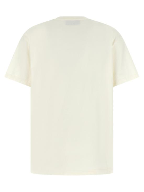 26SS 구찌 프린트 디테일 코튼 저지 티셔츠 837959XJHQY9750 White - GUCCI