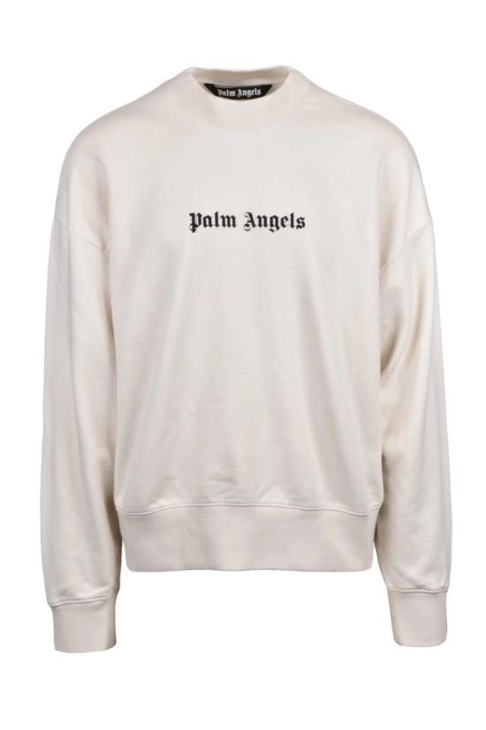  팜앤젤스 탑 크루넥 스웨트셔츠 - 화이트