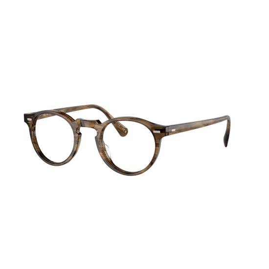 26SS 올리버피플스 안경 거북이 등껍질 무늬가 있는 원형 아세테이트 안경 - OLIVER PEOPLES