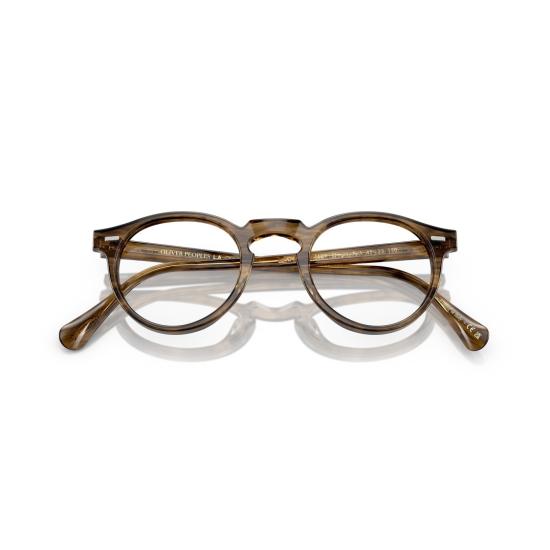 26SS 올리버피플스 안경 거북이 등껍질 무늬가 있는 원형 아세테이트 안경 - OLIVER PEOPLES