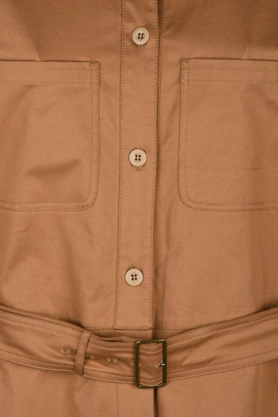 25SS 막스마라 점프수트 베노사  - 브라운 - MAX MARA