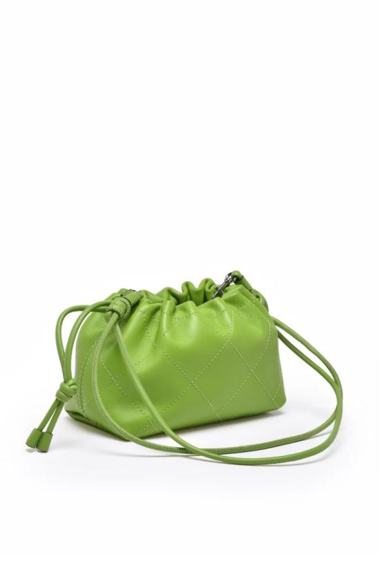 25SS 토리버치 클러치/파우치 윌라 소프트 퀼트 숄더백 - 그린 - TORY BURCH