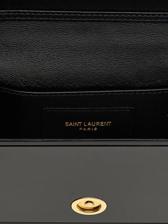 25SS 생로랑 비키 미노디에르 플렉시글라스 813875JA70W1000 Black - SAINT LAURENT