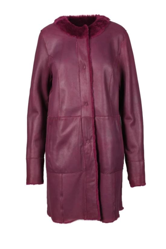  드로메 코트 드롬 가죽  - 레드 - DROME