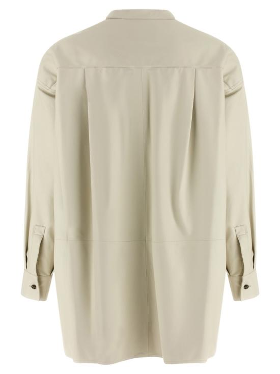 26SS 이브살로몬 셔츠 26E26EYH20177APARA1068 Neutrals - YVES SALOMON