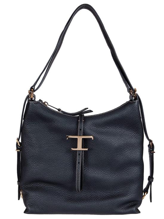 26SS 토즈 T 타임리스 스몰 숄더백 XBWTSEW0200WNTB999 Black