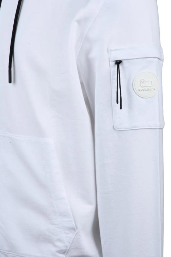 25SS 울리치 탑 지퍼 후드티 - 화이트 - WOOLRICH