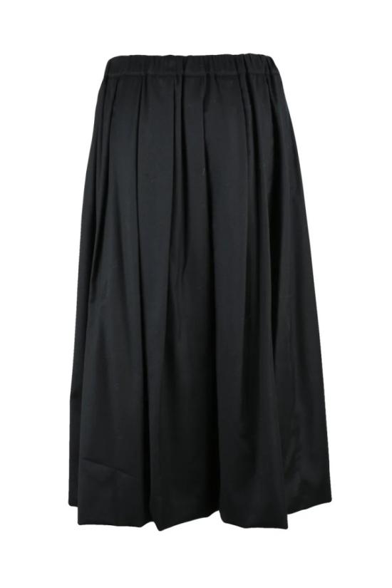 파비아나 필리피 롱 스커트 긴 주름치마 - 블랙 - FABIANA FILIPPI