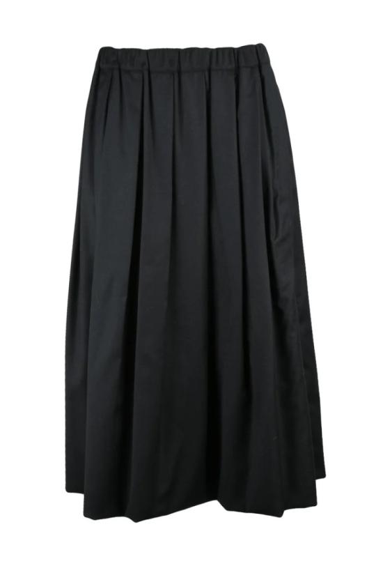  파비아나 필리피 롱 스커트 긴 주름치마 - 블랙