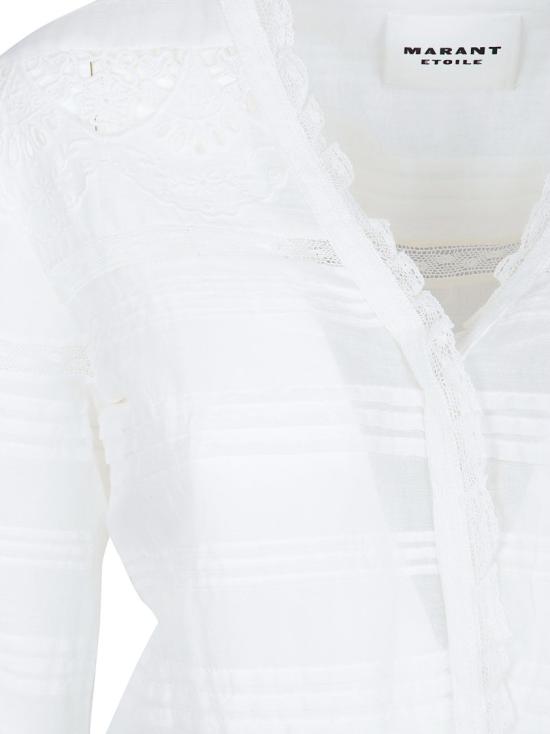 26SS 이자벨마랑에뚜왈 롱 원피스 RO0723FBD1J05E20WH White - ISABEL MARANT ETOILE