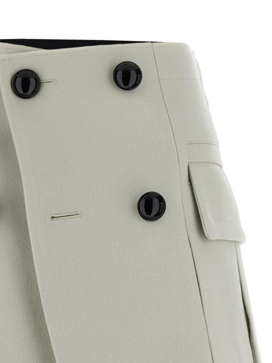 25FW 사카이 숏팬츠 2407333051 White - SACAI