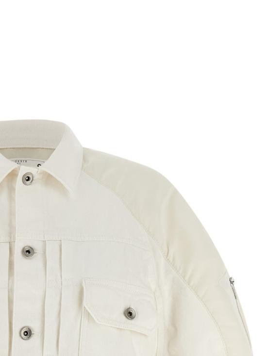 26SS 사카이 자켓 2608312151 White - SACAI
