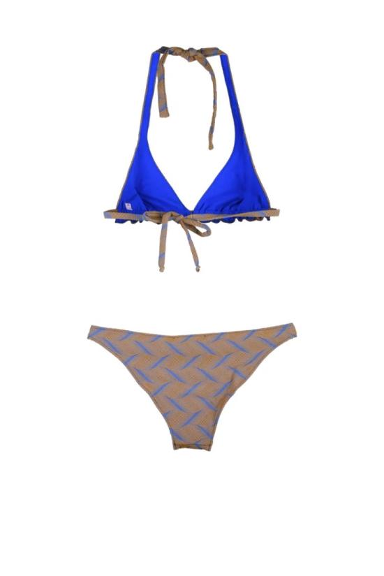 25SS 수크레테 비키니 수영복 조절 가능한 끈이 있는 투피스 삼각 수영복 - SUCRETTE